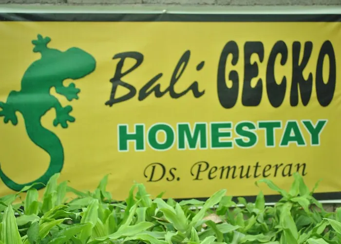 Bali Gecko Проживание в семье Пемутеран